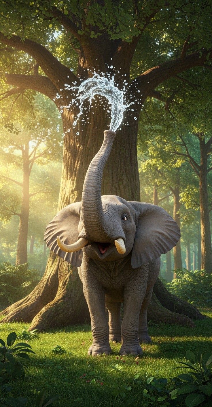 Ella the Lost Baby Elephant's Adventure!