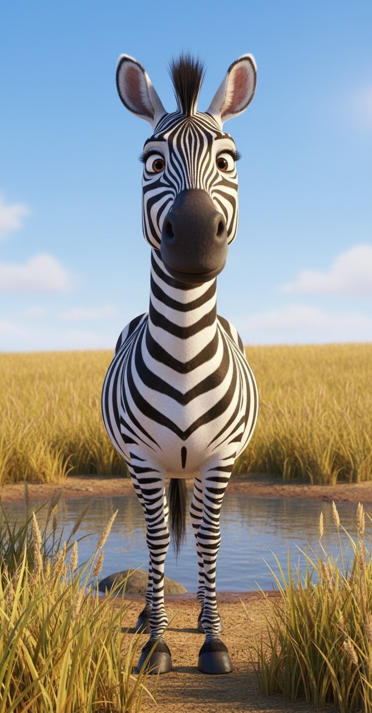 सवाना की शांति: बाघ, ज़ेब्रा और शेर की कहानी