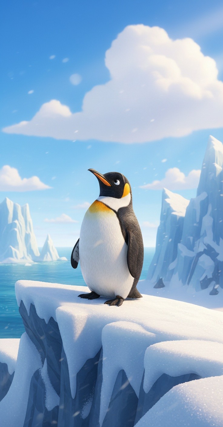 Pip's Sky Adventure: The Penguin Who Soared