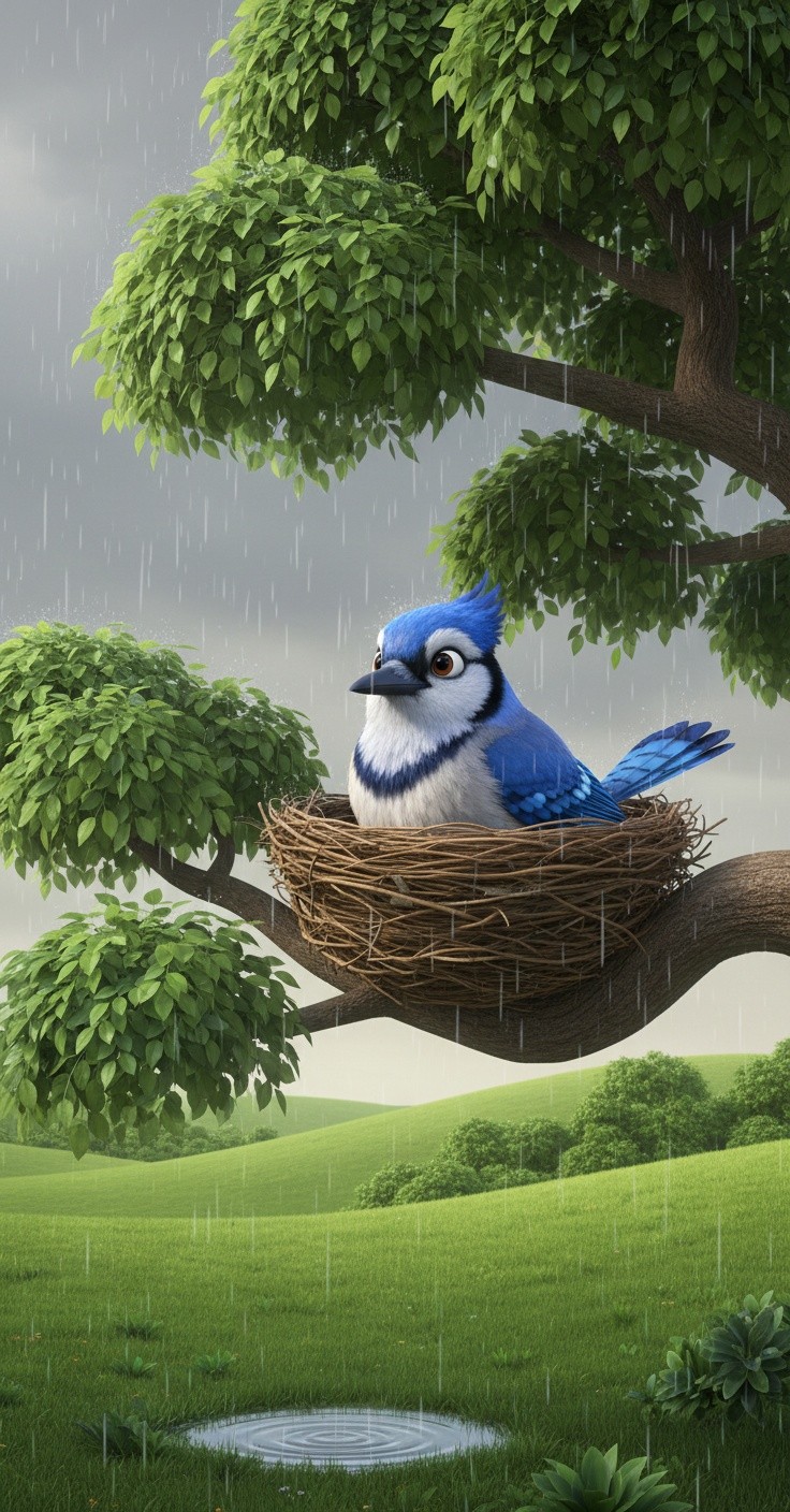 ننھی چڑیا کی محنت: وقت پر تیاری کی اہمیت