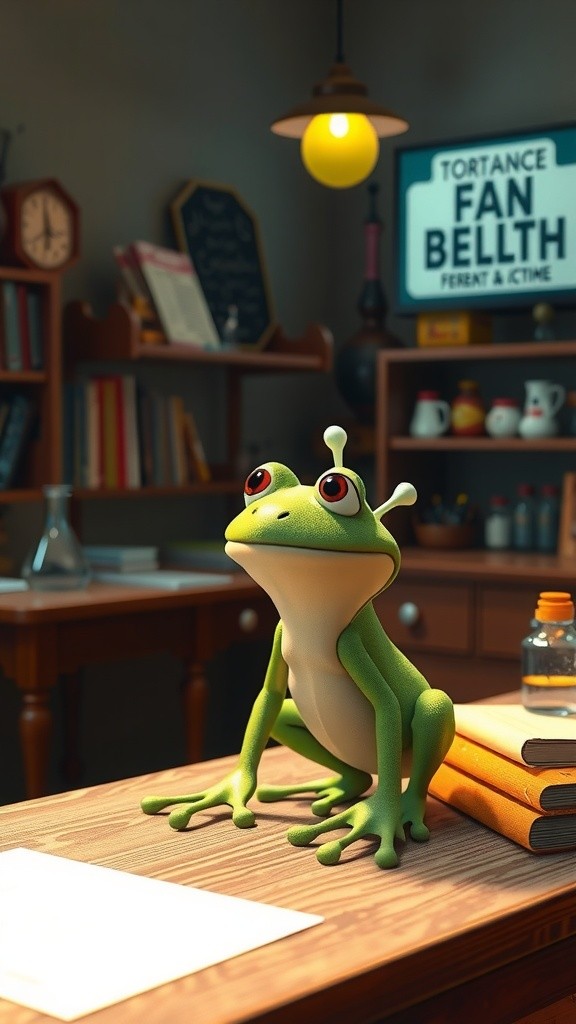 Kisah Lucu di Kelas: Katak, Salah Paham, dan Cita-Cita Unik