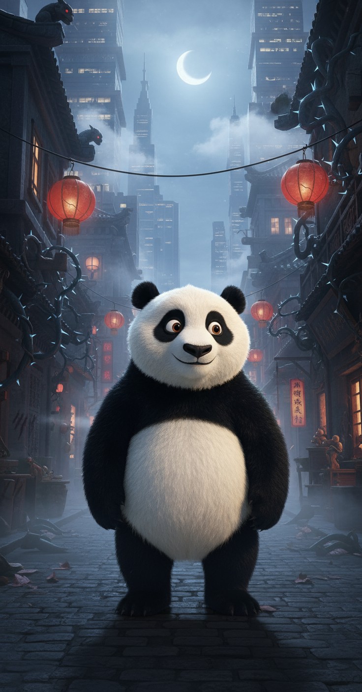 The Horror Panda of the Abandoned City