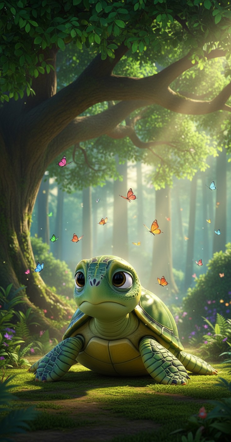 The Tortoise's Deceptive Feast