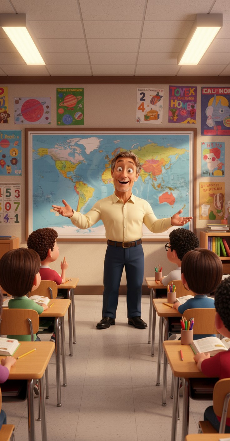 Laughs in the Classroom: A Forgetful Teacher's Lesson