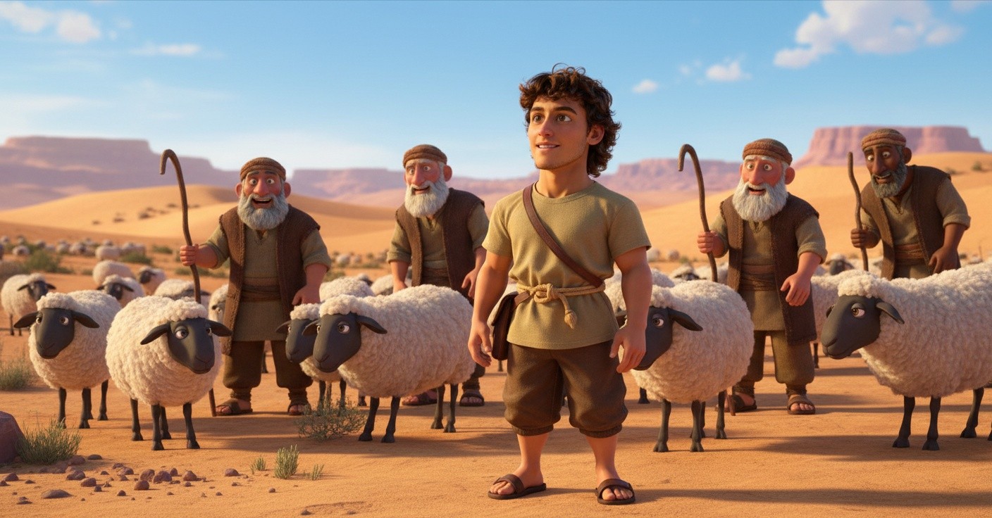 David vs. Goliath: A Brave Shepherd's Story