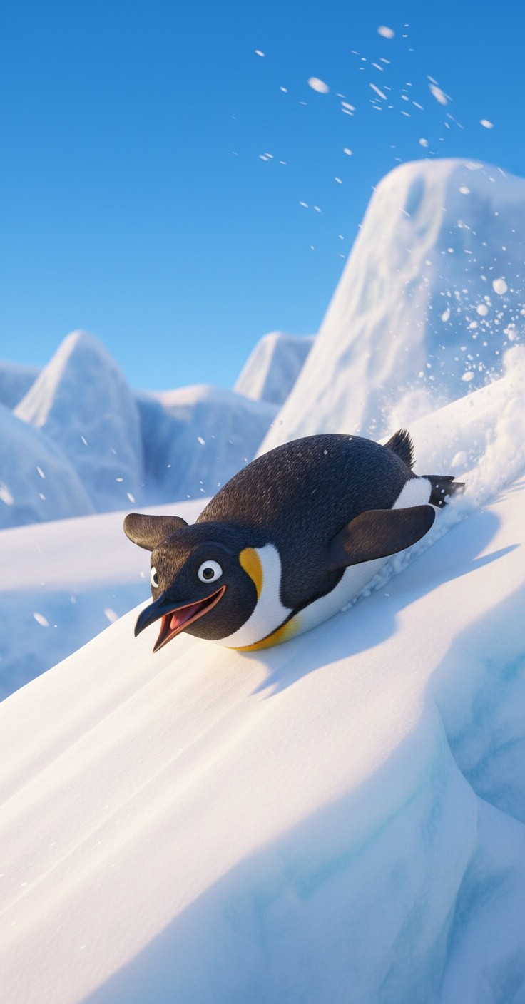 Penny's Big Slide Adventure