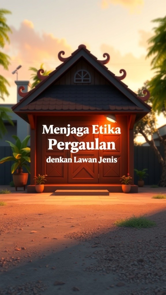 Menjaga Etika Pergaulan dengan Lawan Jenis