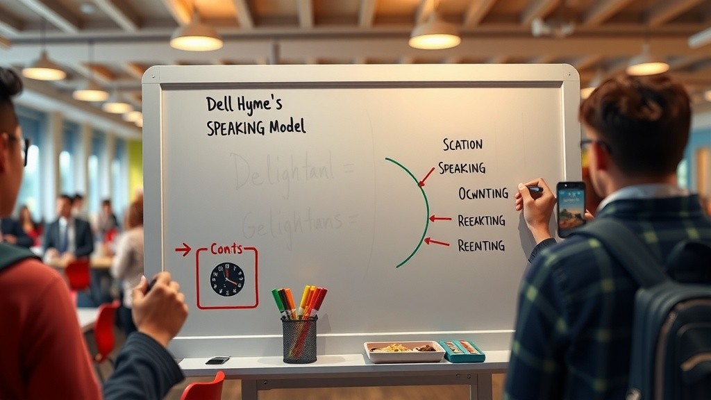 Exploring Dell Hymes's SPEAKING Model in a Canteen Conversation