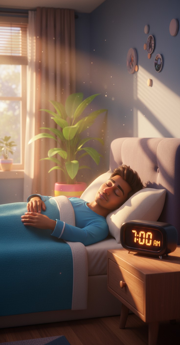 राजू का अलार्म और मम्मी का डर