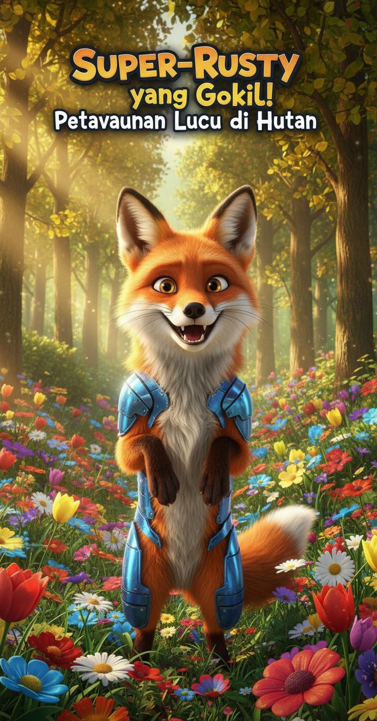 Petualangan Lucu Super-Rubah Kocak di Hutan