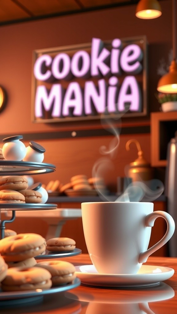 Cookie Mania: Sip into Bliss