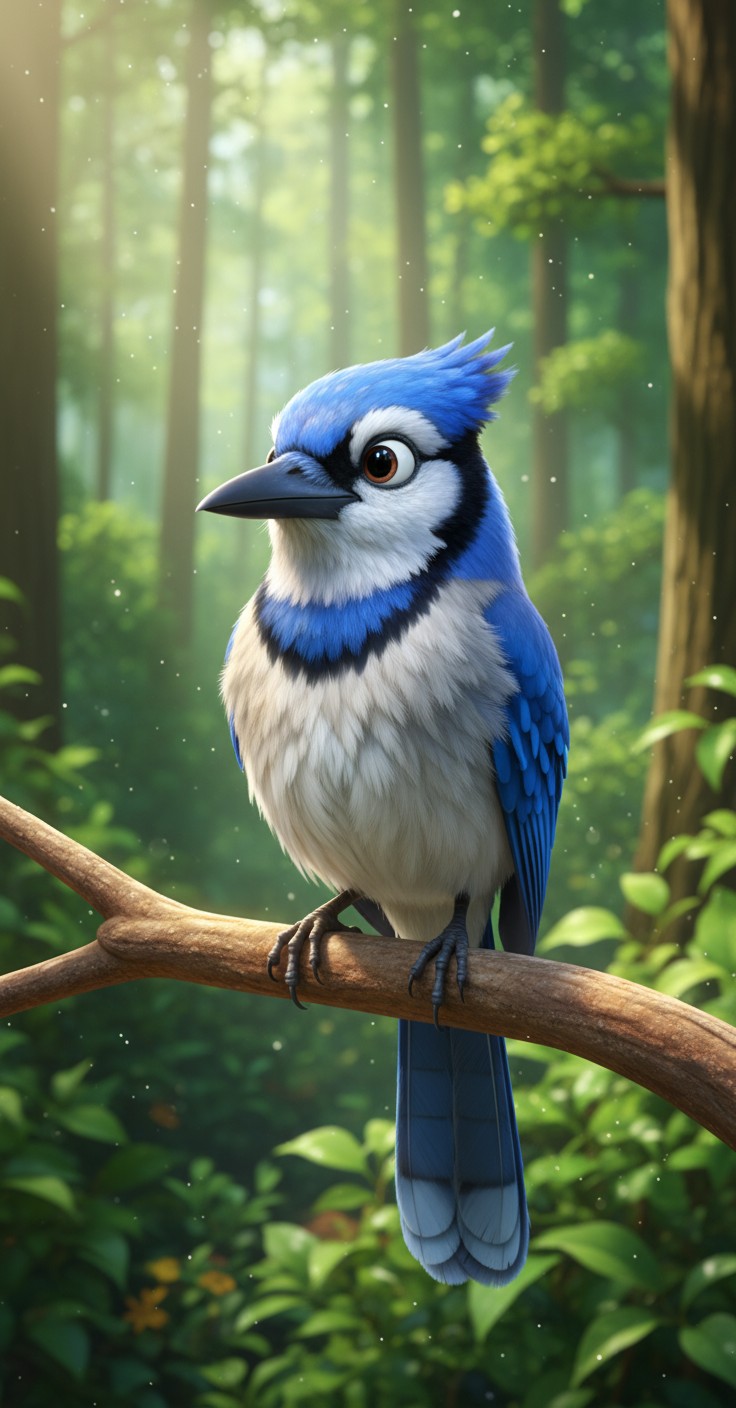 Burung Kecil dan Kebaikan Berbagi Makanan