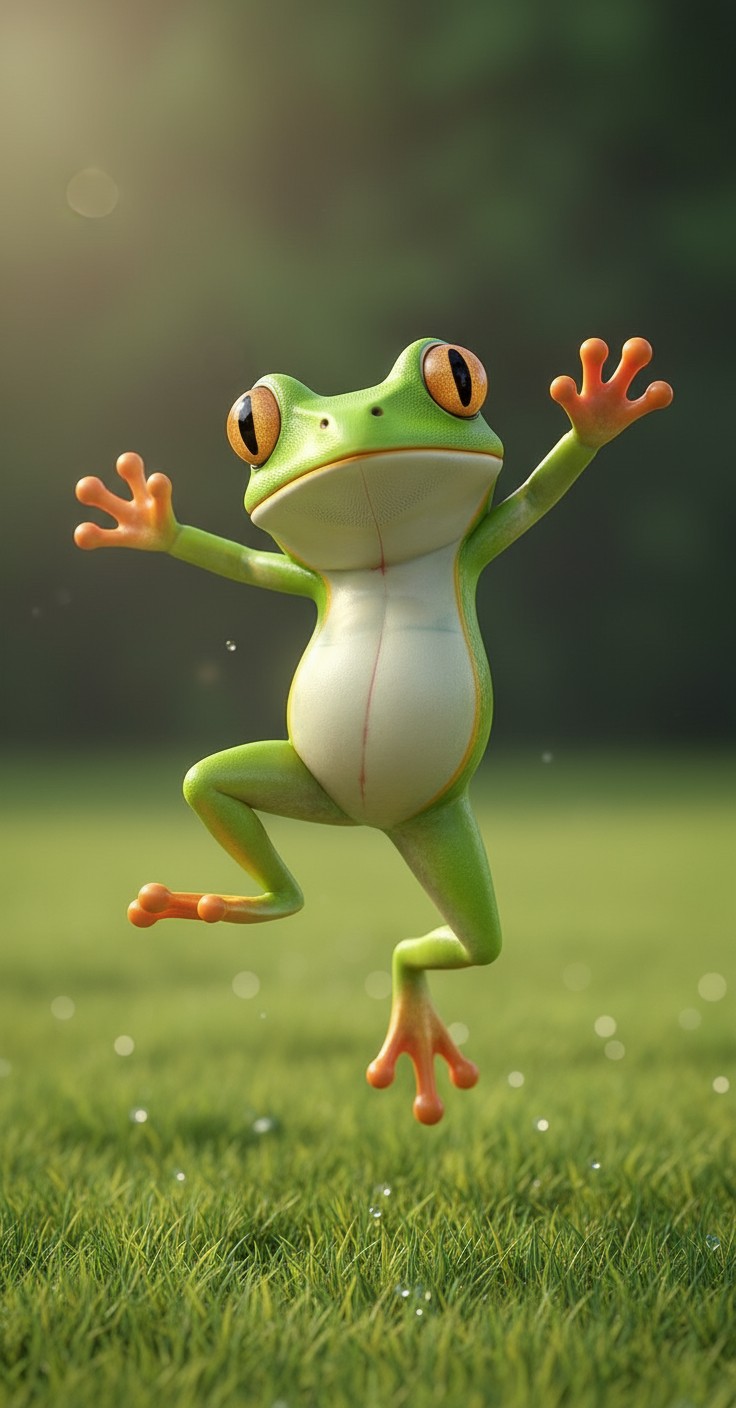 Tim Heboh atau Tim Santai? Cerita Katak yang Lompat!