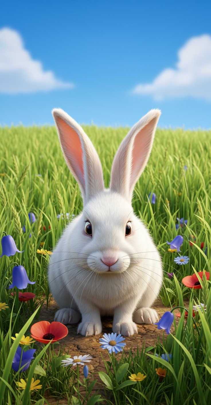 Bunny and Caterpillar: A New Friendship