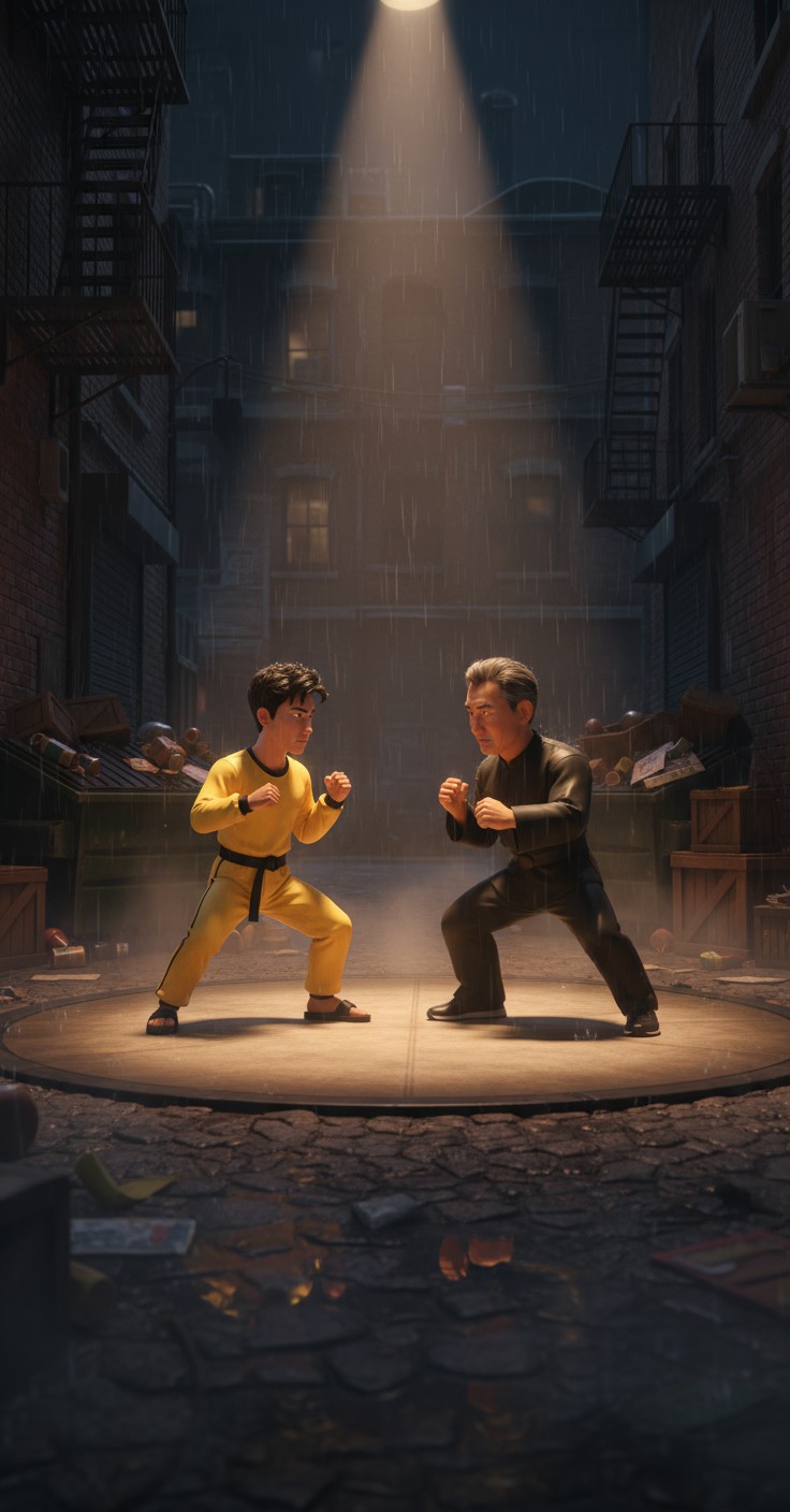 Legends Collide: Bruce Lee vs. Donnie Yen