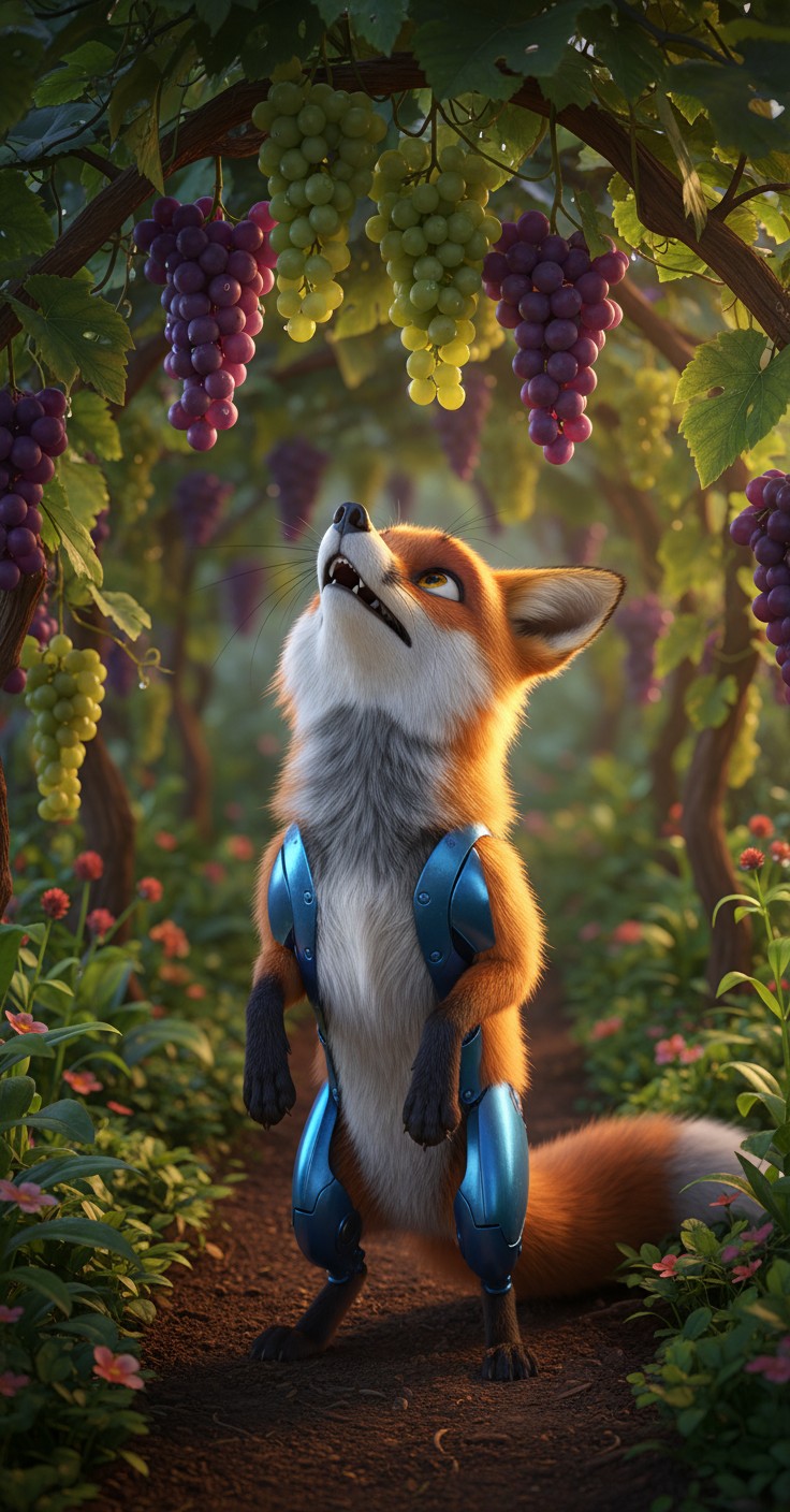 The Fox and the Sour Grapes