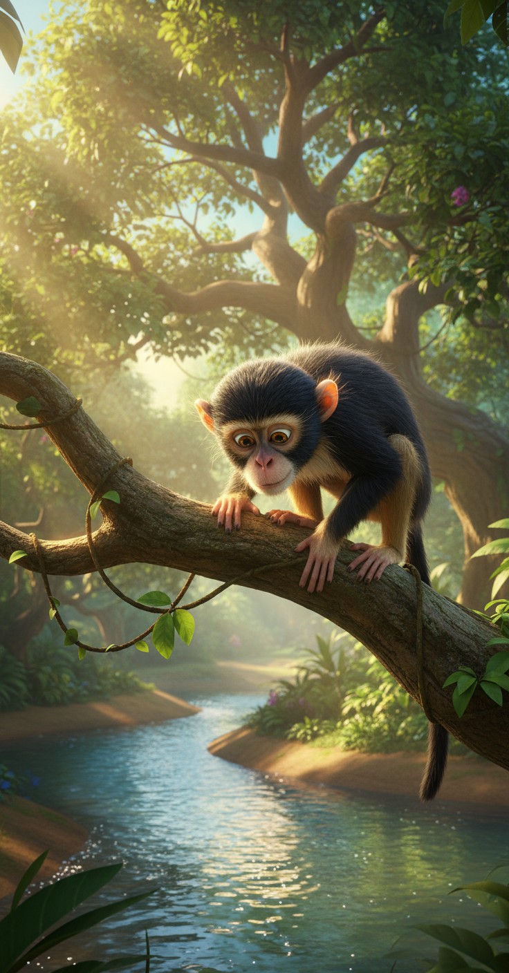 बंदर और मगरमच्छ की मित्रता