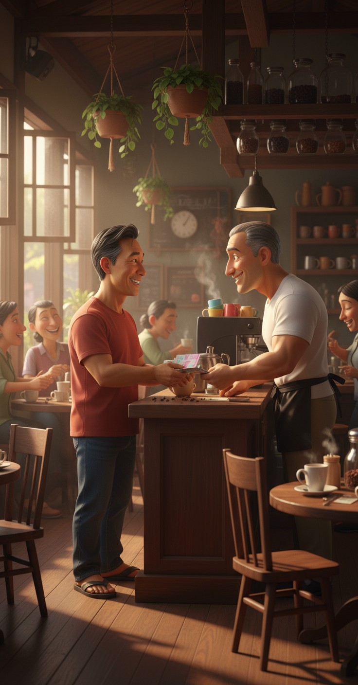 Kopi Pahit atau Manis? Kesalahan Si Penjual!