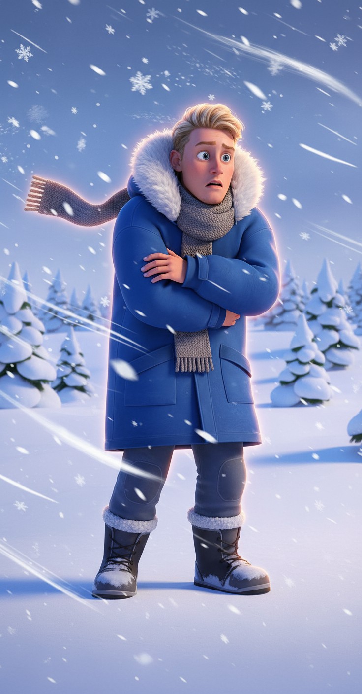 Barnaby's Cold Conundrum: A Comedic Arctic Adventure