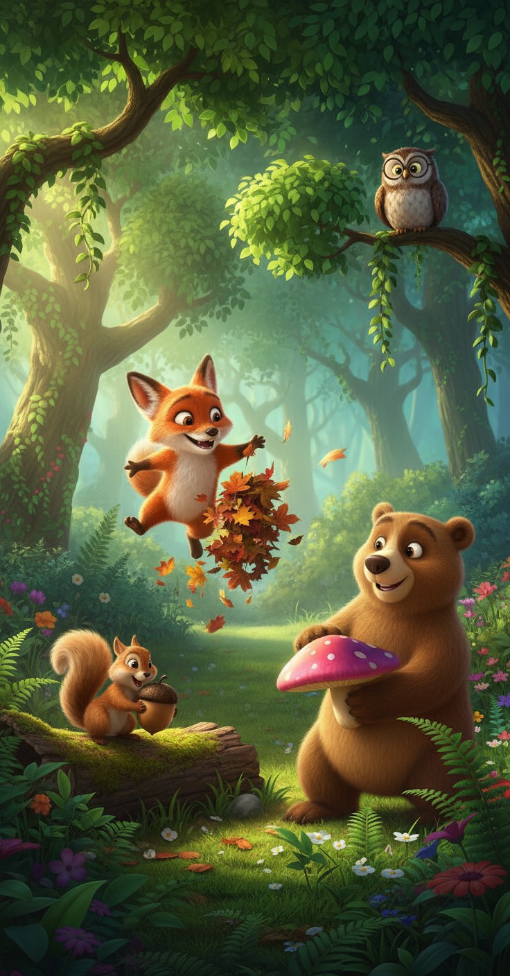 The Clever Rabbit Outsmarts the Wolf