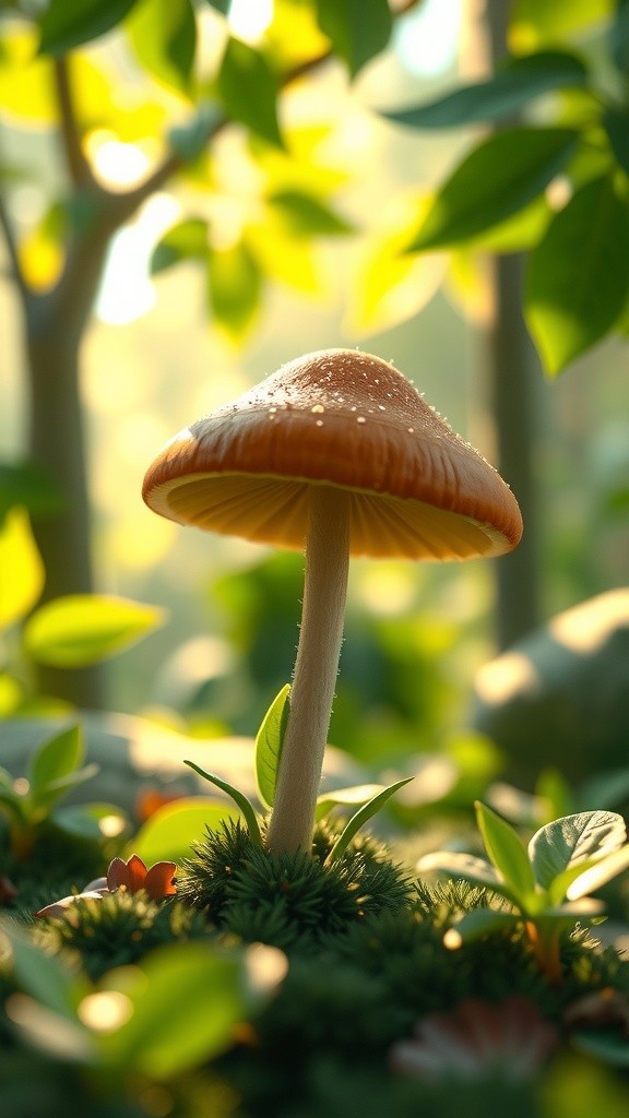 A Cute Mushroom
