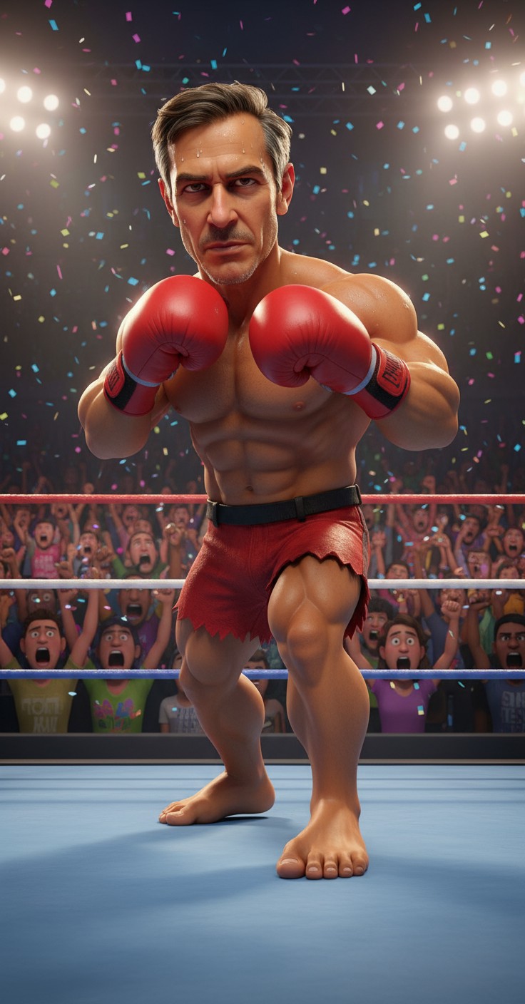 باکسنگ میچ میں چوٹ اور ہسپتال کی منتقلی