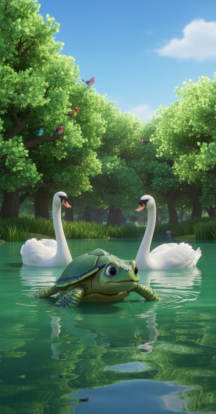 कछुए की चुप्पी और उसके दोस्त