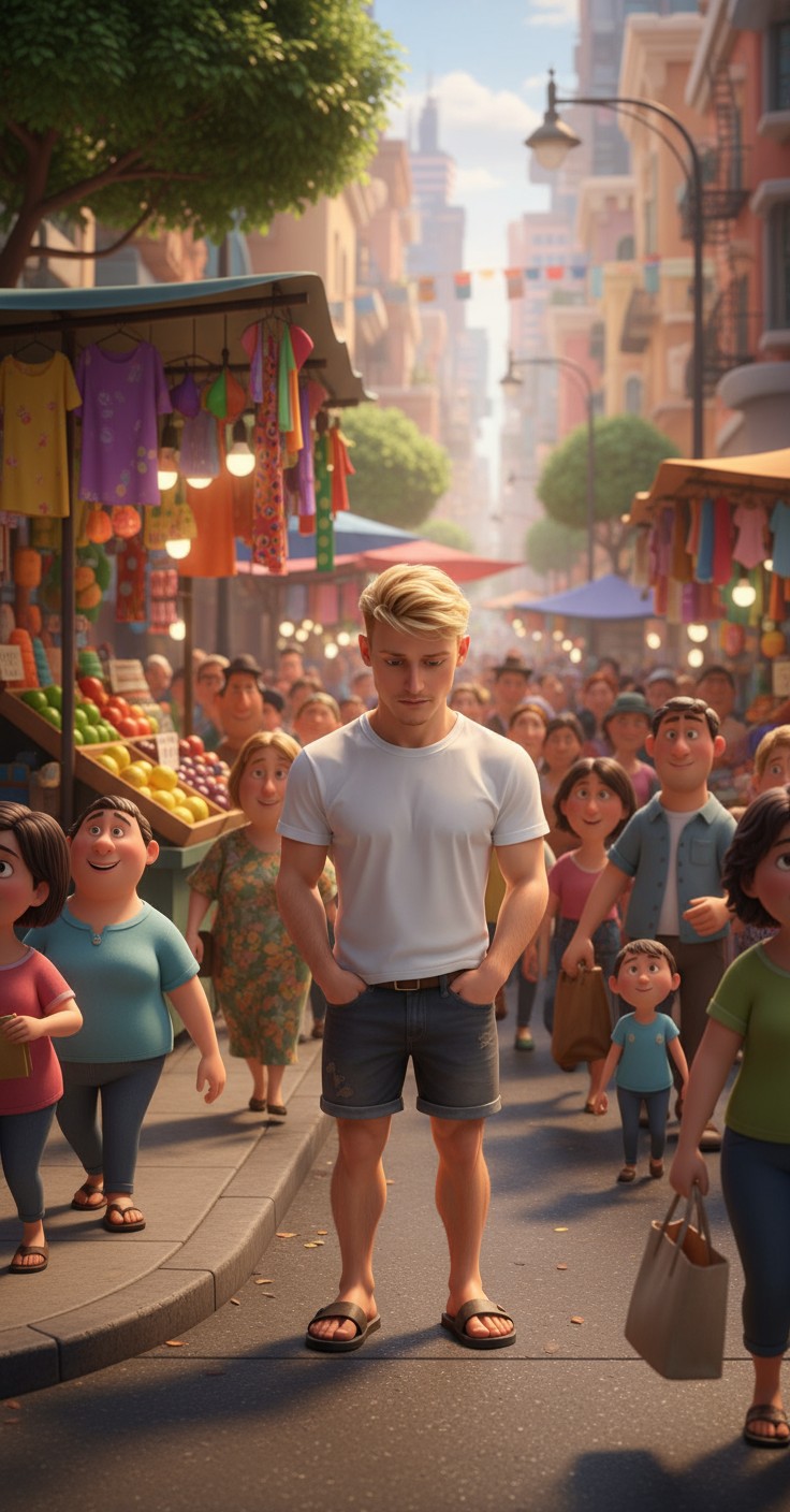 The Angry Boy in the Street