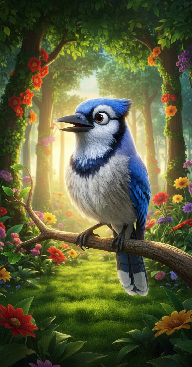 Never Give Up: The Little Bird's Journey to Fly