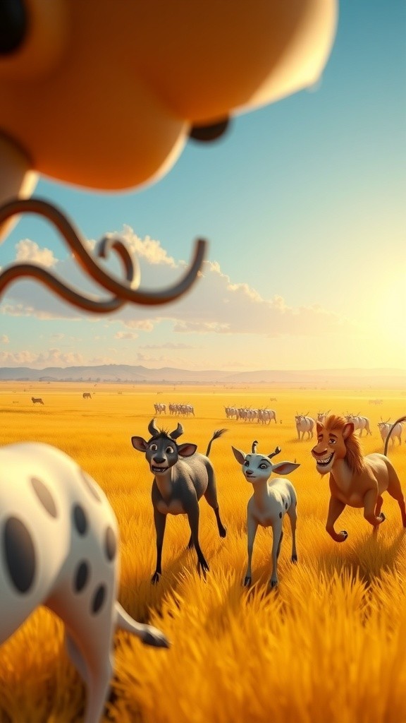 Toad and Antelope: The Running Competition