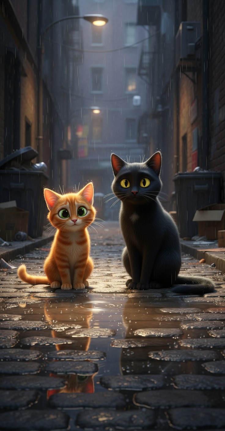 Persahabatan dan Dendam Kucing Jalanan