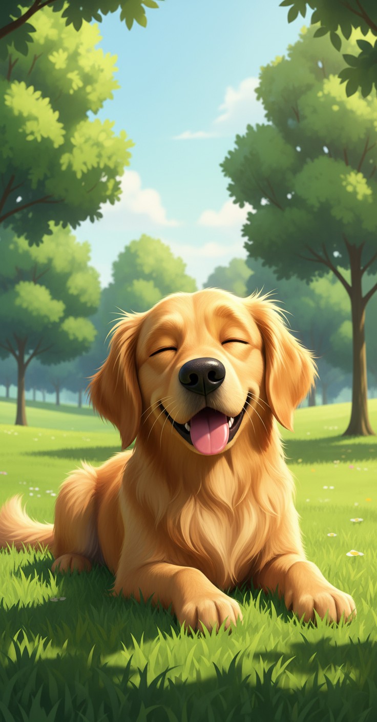 A Dog's Heartfelt Tale: A Cartoon Journey of Emotions