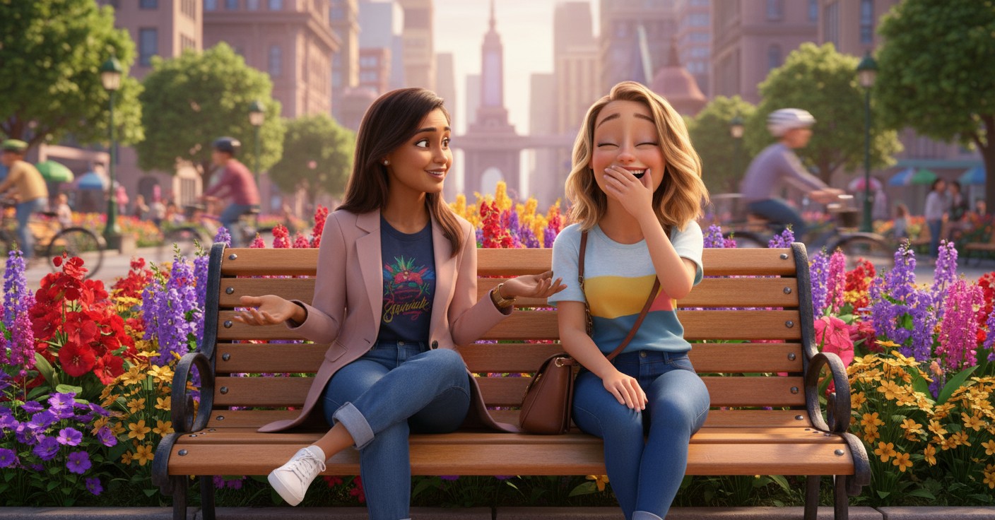 Collaboration Over Competition: Una and Lisa's Adventure