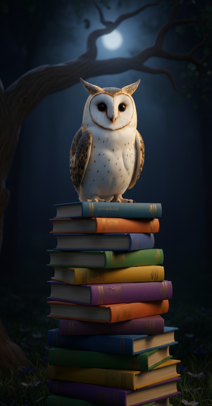 Burung Hantu dan Kebiasaan Membaca Malam