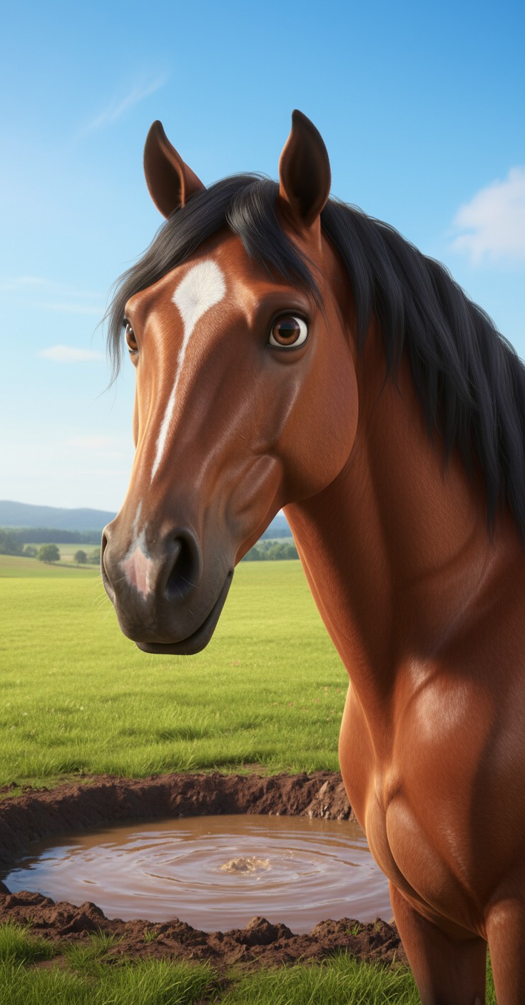 Desperate Rescue: The Thirsty Horse and the Serpent's Pit