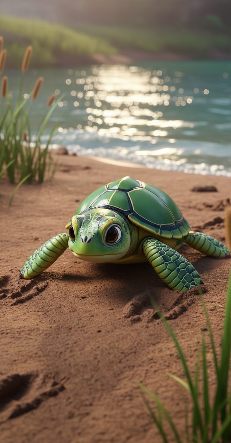 Legenda Kura-Kura di Danau Malam