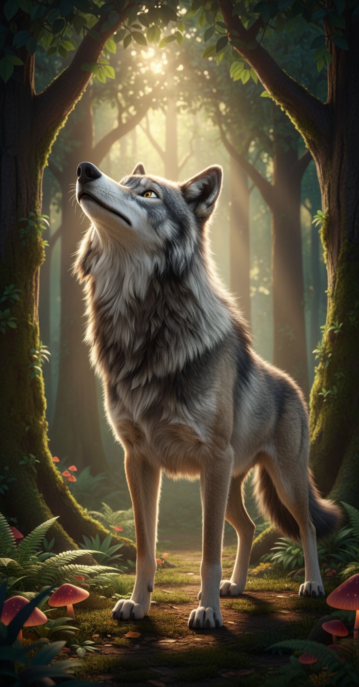 Luna: The Guardian of the Forest