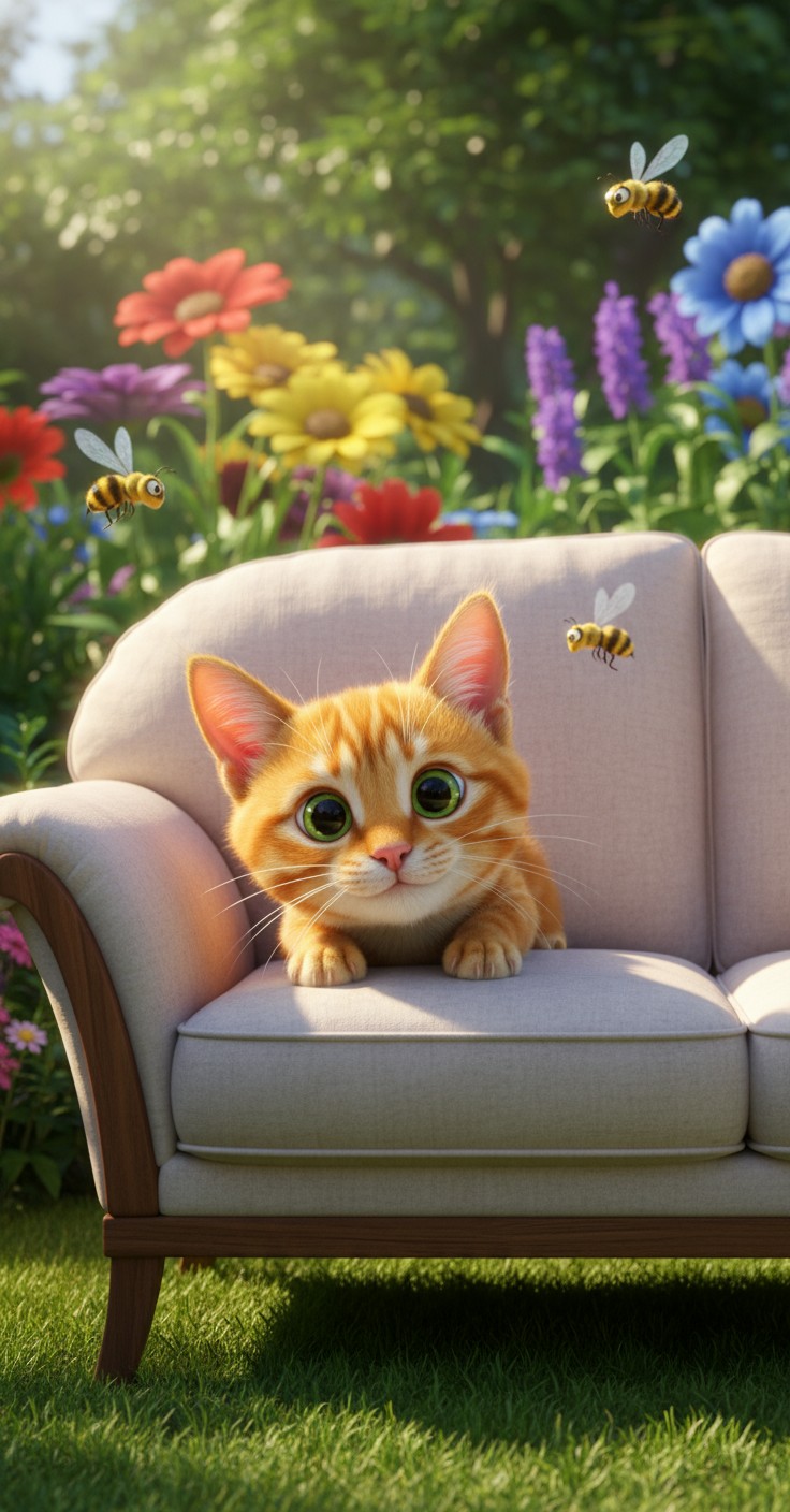 KITTU: The Mischievous Kitten Learns a Lesson