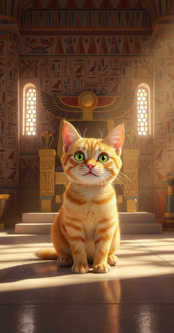 Whiskers Through Time: The Nine Lives of a Time-Traveling Cat