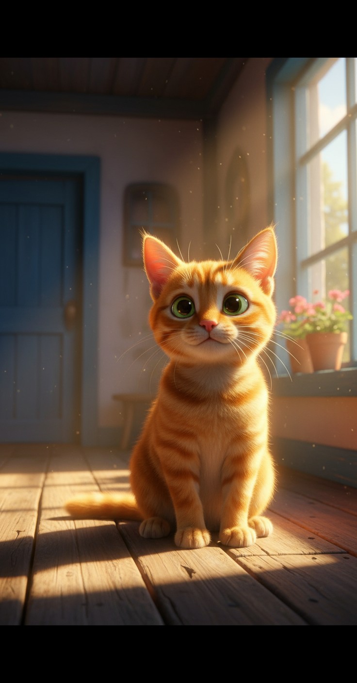 माँ बिल्ली और उसके बच्चे की कहानी