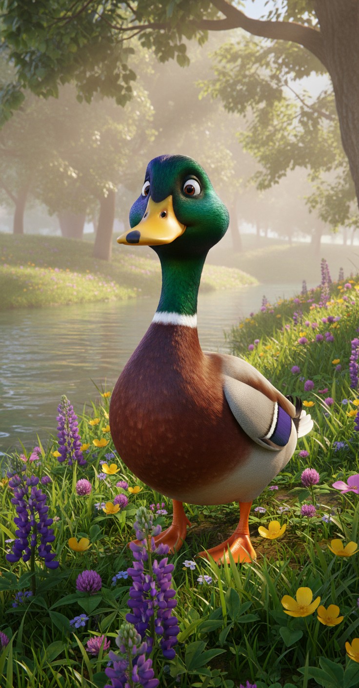 From Hesitation to Confidence: The Ducklings' Journey