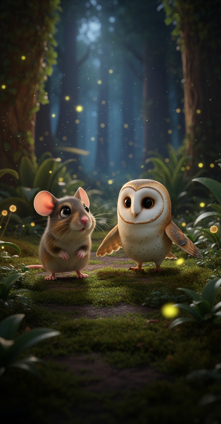 مکی چوہے اور اُول کی خزانے کی تلاش - مشکل کا سامنا