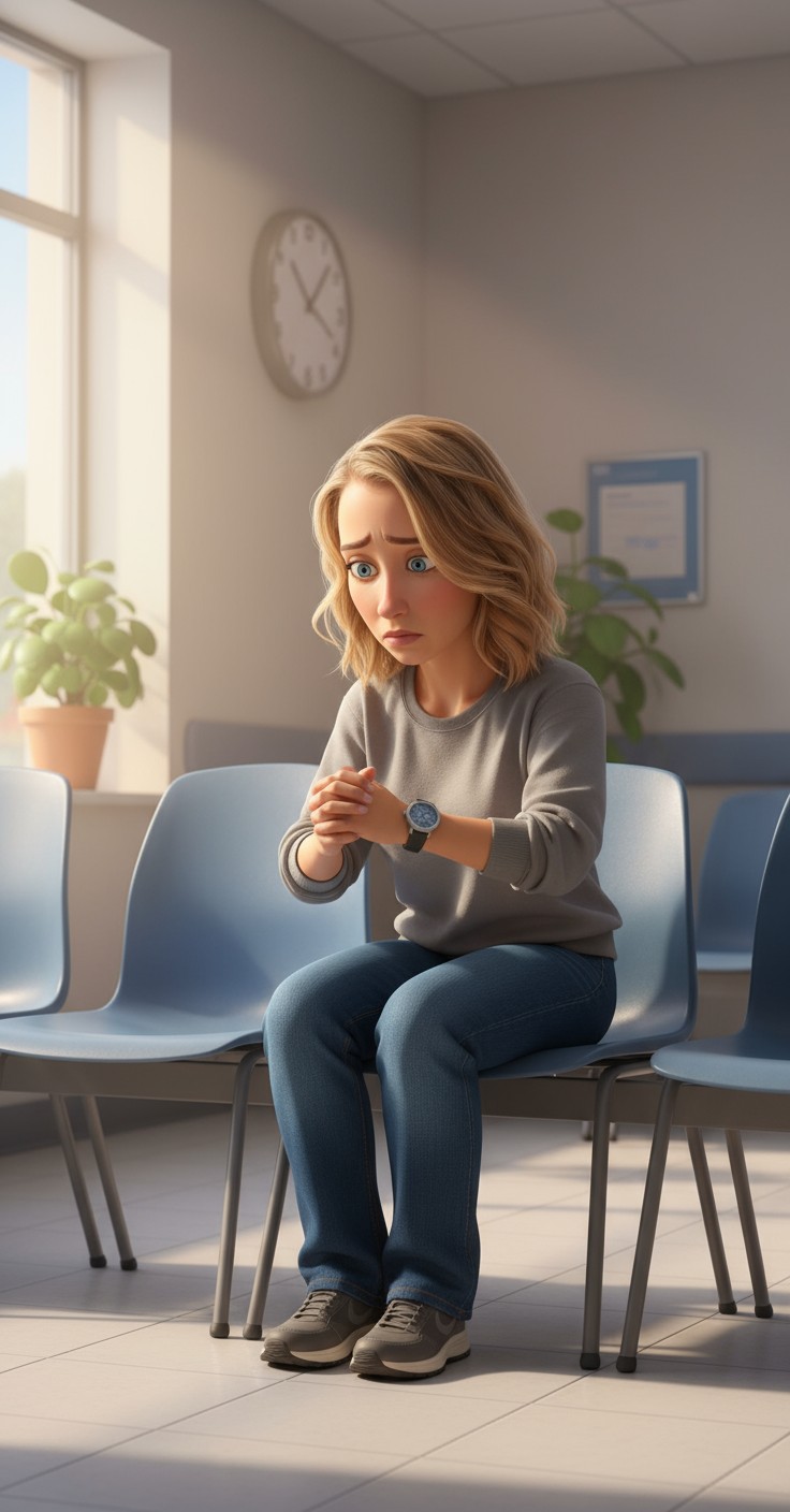 Tears of Waiting Mothers