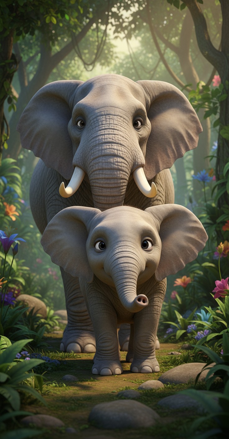 हाथी और चूहा की दोस्ती