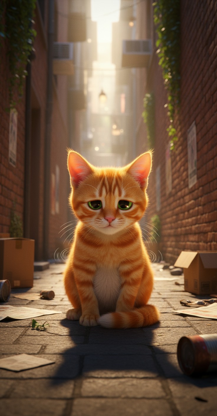 Kucing Tidak Terlihat