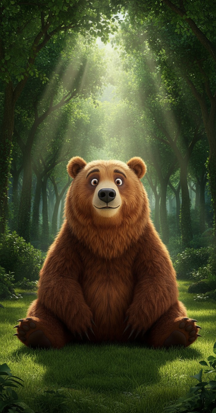 A Bear's Food Waste Composting