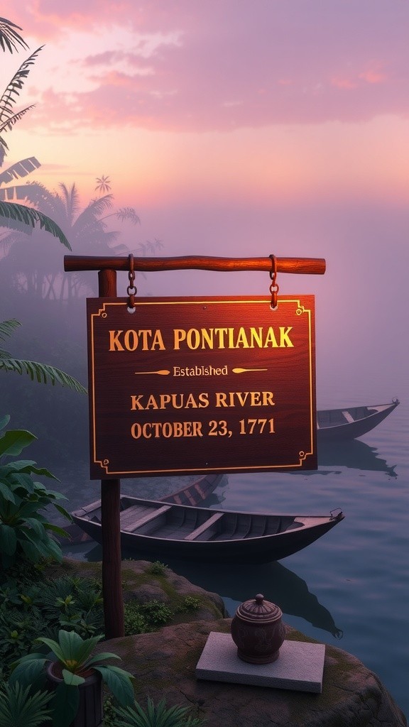 Sejarah Kota Pontianak dan Legenda Hantu Pontianak
