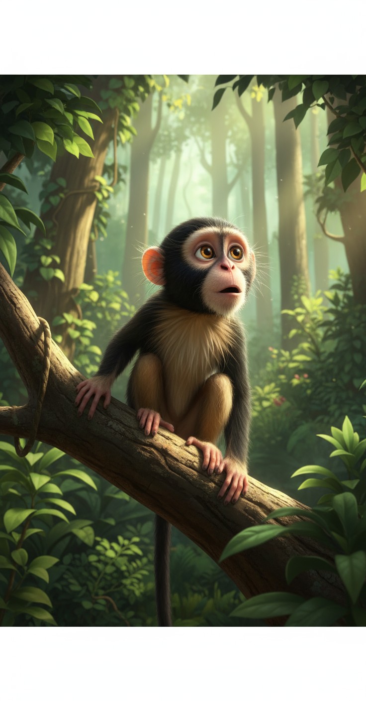 मोनू और केले की दोस्ती