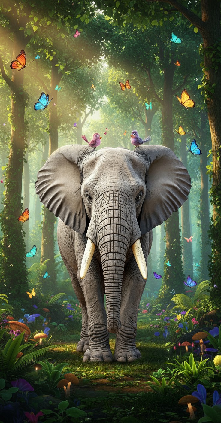 ہاتھی کی مہربانی کا جذبہ