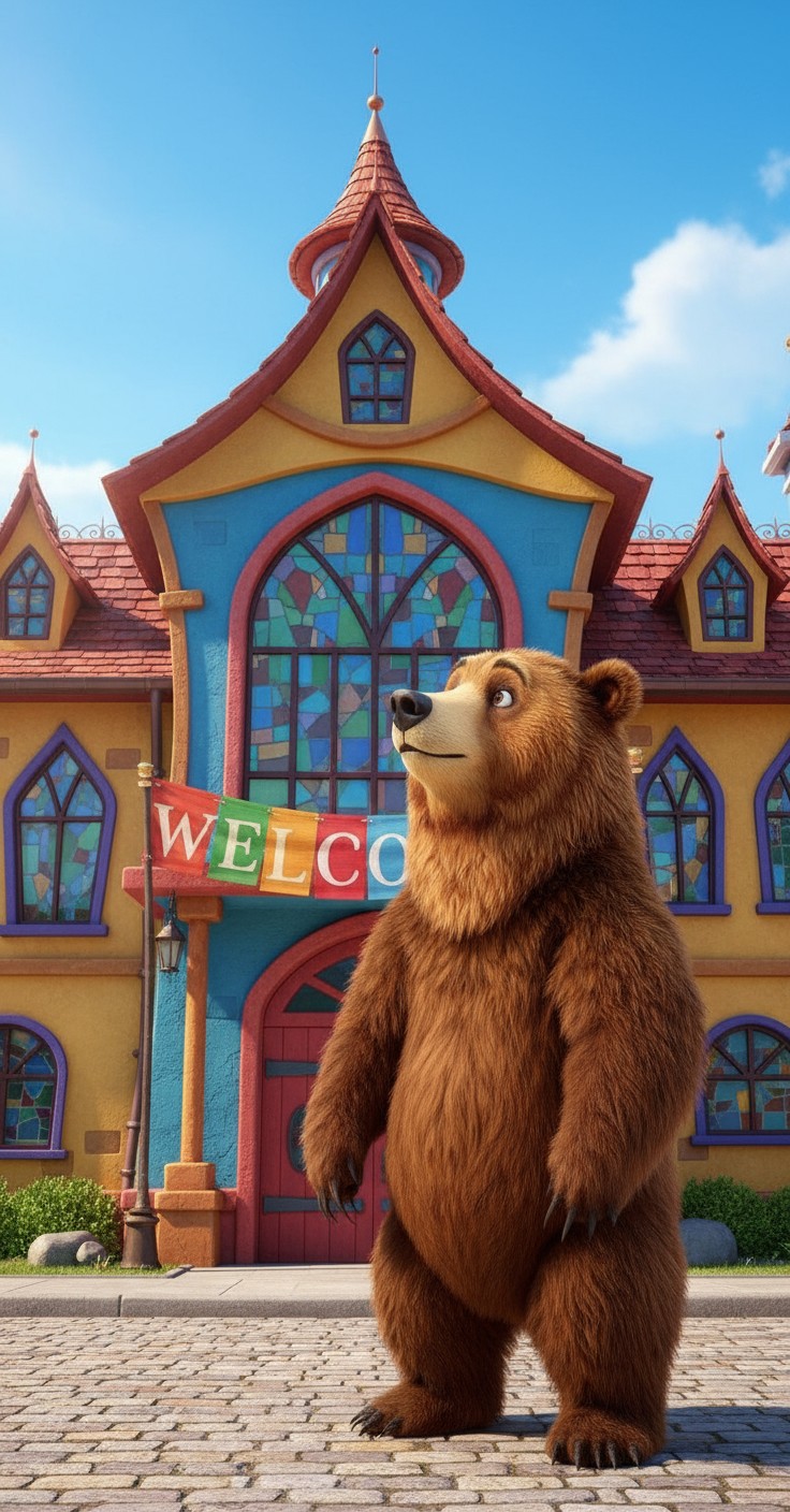 Teddy's First Day at School